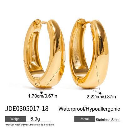 Aretes de Acero Inoxidable