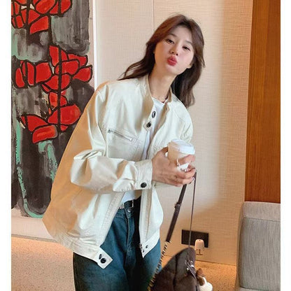 Chamarra Vintage Estilo Americano