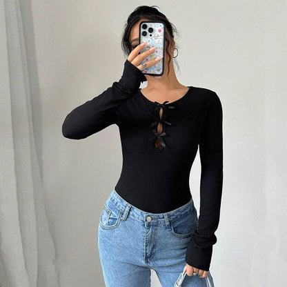 Blusa Básica de Manga Larga