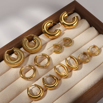 Aretes de Acero Inoxidable