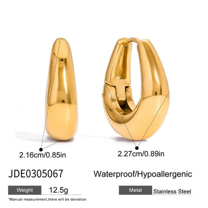 Aretes de Acero Inoxidable