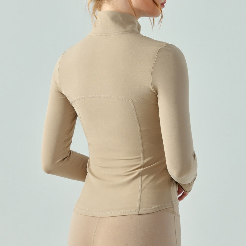 Top Deportivo Manga Larga con Cierre