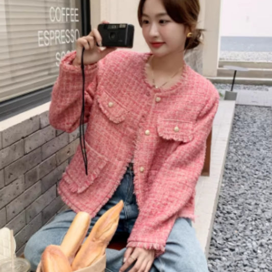 Chamarra Acolchada Estilo Chanel