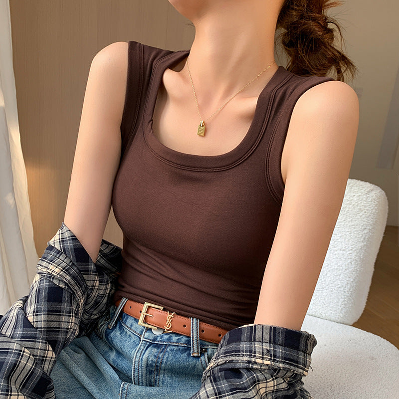 Blusa Sin Mangas con Tirantes Anchos