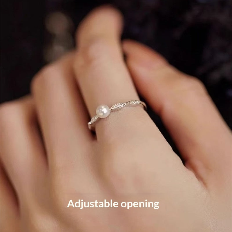 Anillo de Plata con Perlas