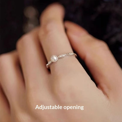 Anillo de Plata con Perlas