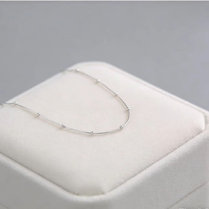 Collar con Cuentas Redondas