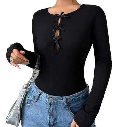 Blusa Básica de Manga Larga