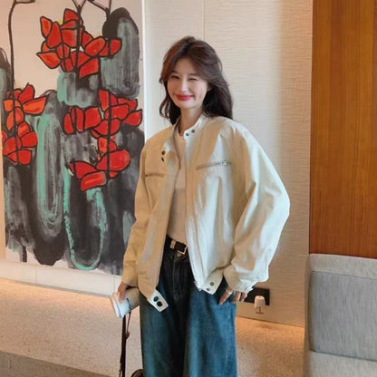 Chamarra Vintage Estilo Americano